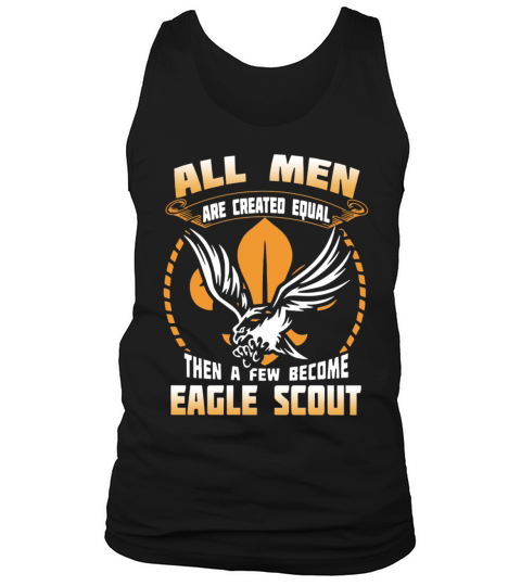 all men are created equal then a few become eagle Men's Tank Top