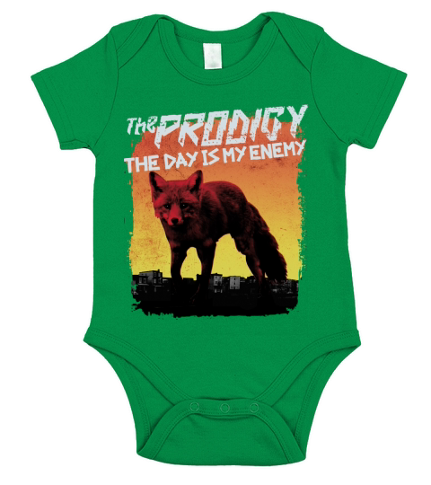 The Prodigy Band  The Day Is My Enemy Tshirt Short Sleeve Baby One-Piece