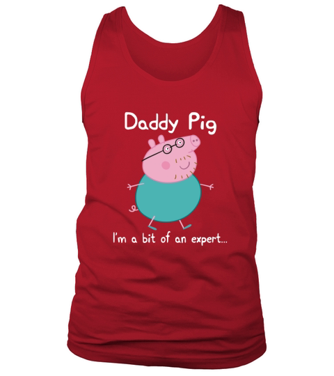 Píg Daddy Pig Expert Classic Guys Tank Top Unisex