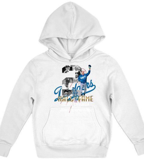 La Hall Of Fame Tommy Lasorda Thank You For The Memories Kids Hoodie