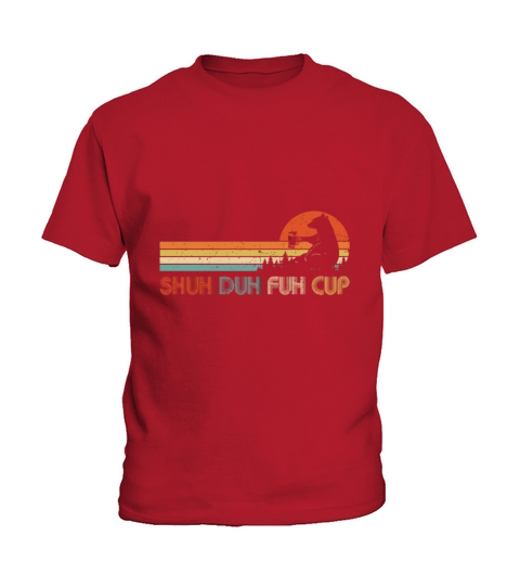 Shuh Duh Fuh Cup Funny Bear Drinking Beer Camping Kids T-Shirt