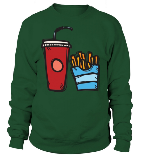 French fries and soda Women's Sweatshirt
