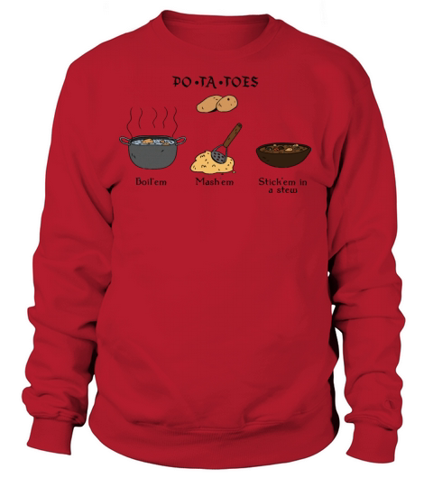 PO TA TOES Women's Sweatshirt