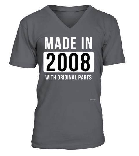 Made In 2008 Men's V-Neck T-shirt