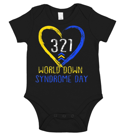 Love World Down Syndrome Awareness Day Love christ Short Sleeve Baby One-Piece