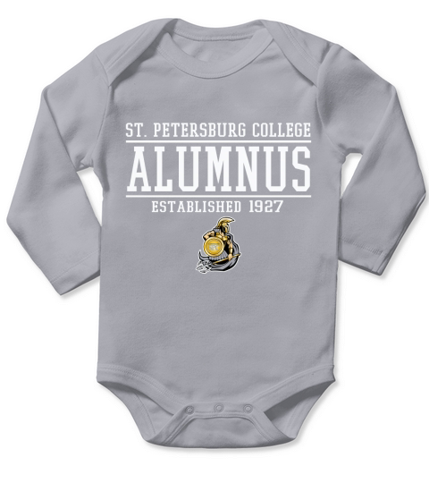 St. Petersburg college Alumnus established 1927 Long Sleeve Baby One-Piece