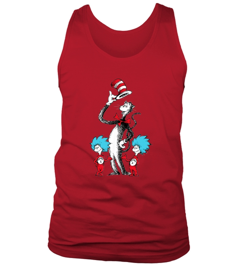 Dr. Seuss The Cat and Things T-shirt Tank Top Unisex