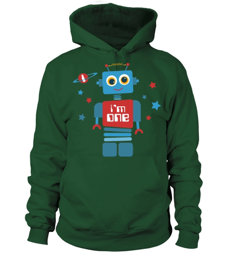 Robot 1st Birthday Women's Hoodie