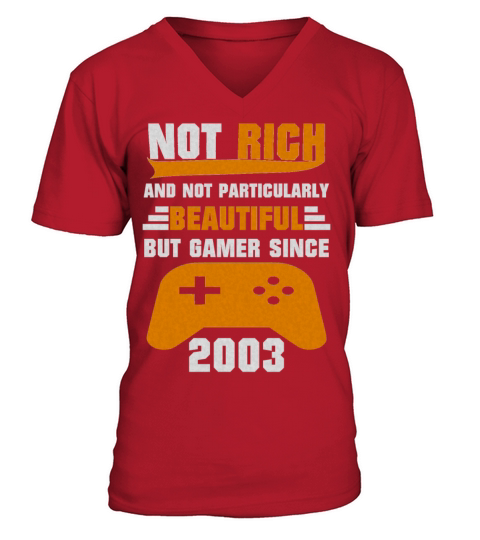 Gamer Born In 2003 Men's V-Neck T-shirt