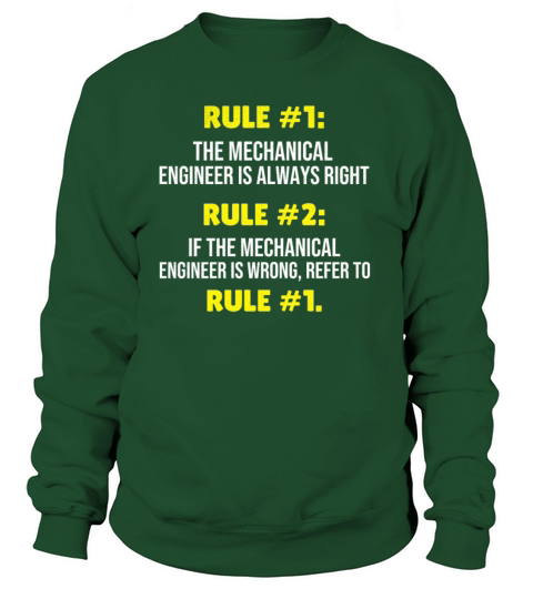 Mechanical Engineering Rules Mechanical Engineer Women's Sweatshirt