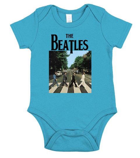 Kids The Beatles Short Sleeve Baby One-Piece