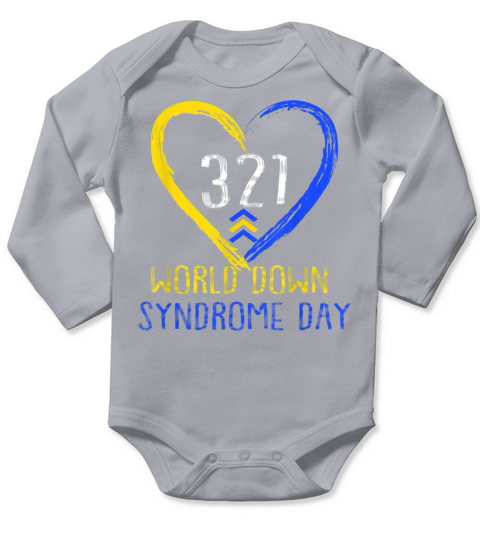 Love World Down Syndrome Awareness Day Love christ Long Sleeve Baby One-Piece