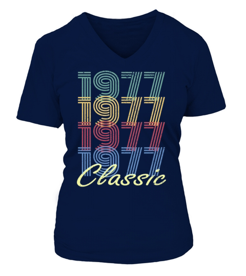 Born in 1977 Vintage Essential T-Shirt Women's V-Neck T-shirt