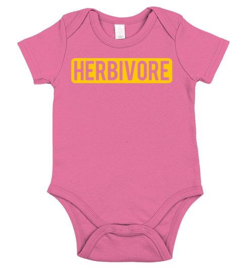 herbivore Short Sleeve Baby One-Piece