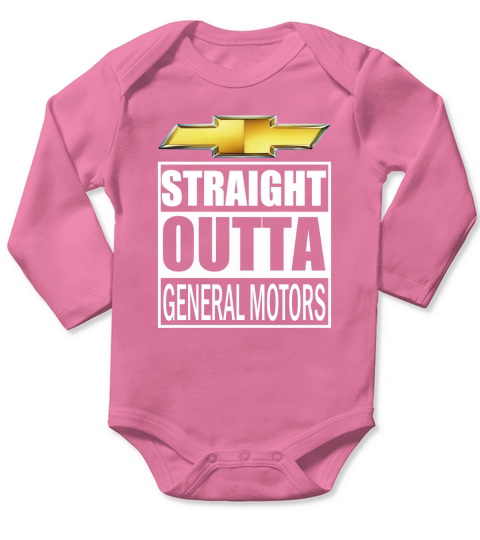 GENERAL MOTORS Long Sleeve Baby One-Piece