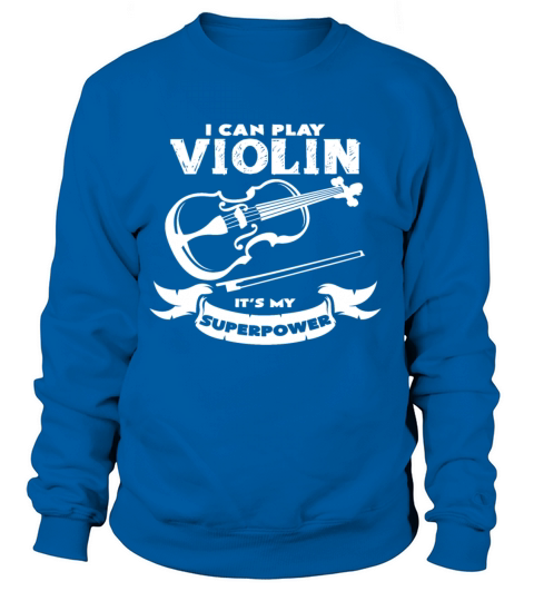 Play the violin Women's Sweatshirt