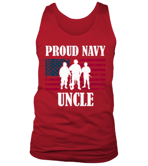 veterans day shirts for men proud uncle Men's Tank Top