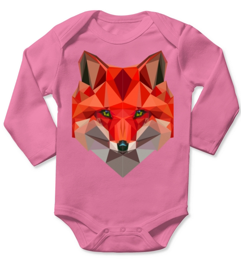 Fox Long Sleeve Baby One-Piece