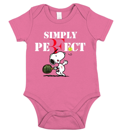 Snoopy Roger Federer Tout simplement parfait chemise débardeur à capuche Short Sleeve Baby One-Piece