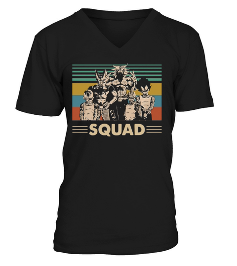 Dragon Ball Gangsta squad vintage V-Neck T-shirt