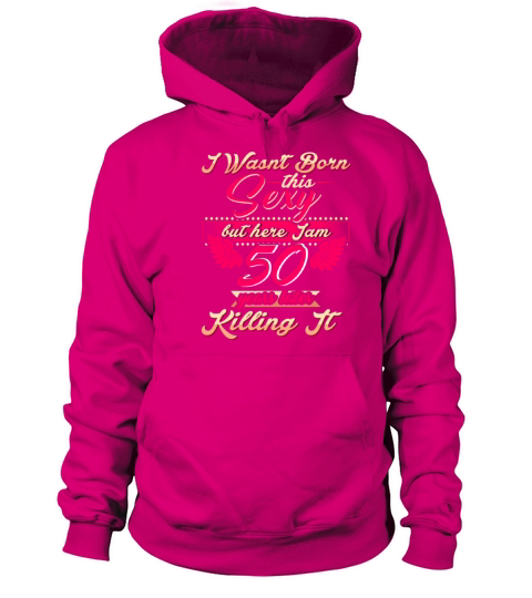 Cute 50th year birthday party gift tshirt Women's Hoodie