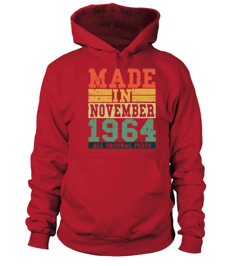 196 Birthday November Vintage Saying Men's Hoodie