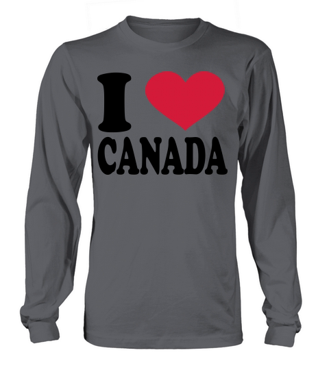 I Love Canada Women's Long Sleeve