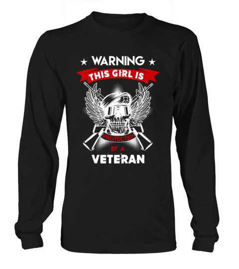 Protected By Veteran Women's Long Sleeve