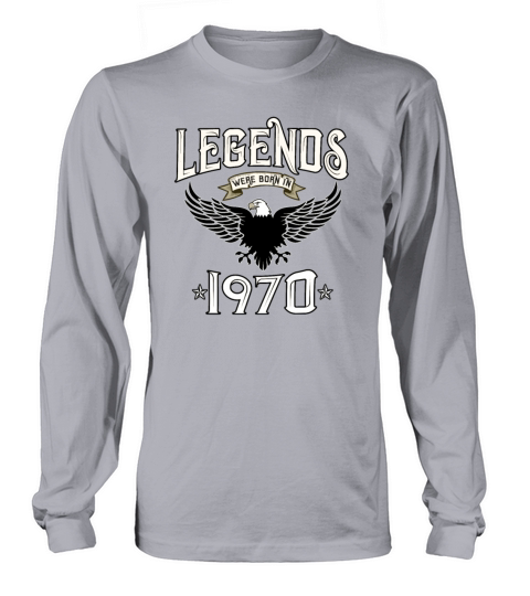 Born 1970 - 50th Birthday Birth of Legends 1970 Men's Long Sleeve