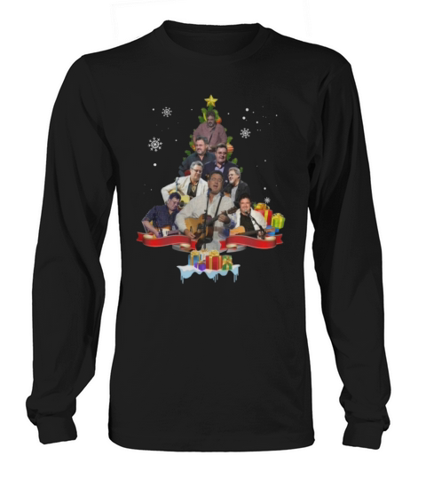 Vince Gill Christmas tree shirt Long sleeved Unisex