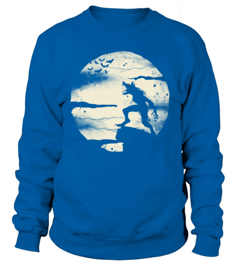 Werewolf With The Full Moon Women's Sweatshirt