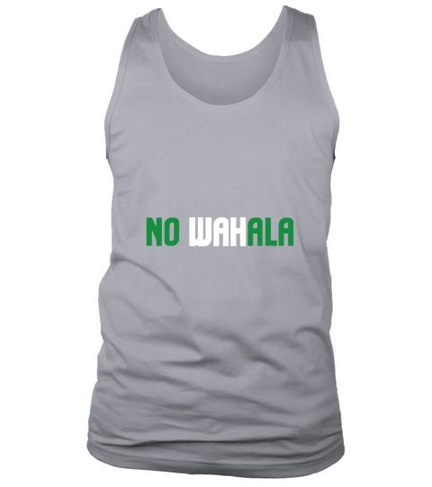 No Wahala Nigeria Flag Tank Top Unisex