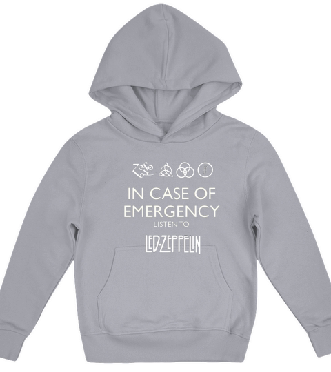LISTEN TO LED ZEPPELIN Kids Hoodie