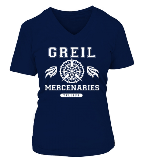 GREIL MERCENARIES FIRE EMBLEM GREIL MERCENARIES RADIANT DAWN PATH OF RADIANCE FE9 FE10 FE V-neck T-Shirt Woman