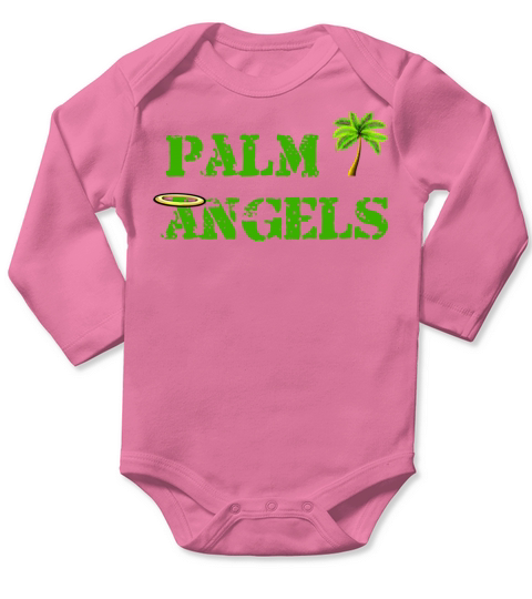 palm angels Long Sleeve Baby One-Piece