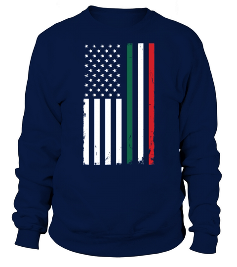 Patriotic American Flag with Colors from Mexican Flag Women's Sweatshirt