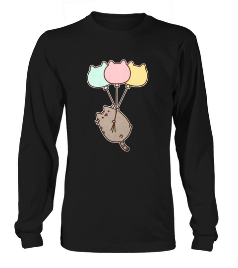 Pusheen The Cat Balloons Juniors Long sleeved Unisex