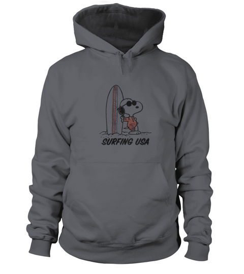 Peanuts Snoopy Surfing Usa Women's Hoodie