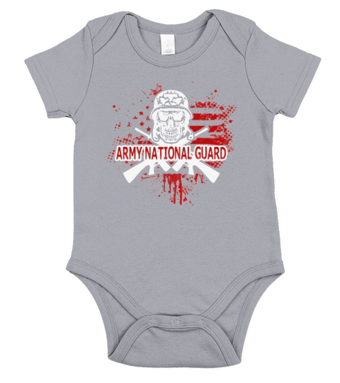 Army National Guard Shirt T-Shirt Short Sleeve Baby One-Piece