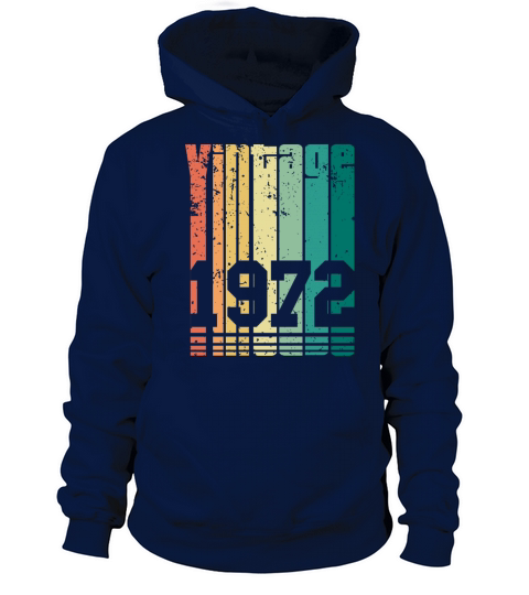 Vintage 1972 50th Birthday Fiftieth Gift Women's Hoodie
