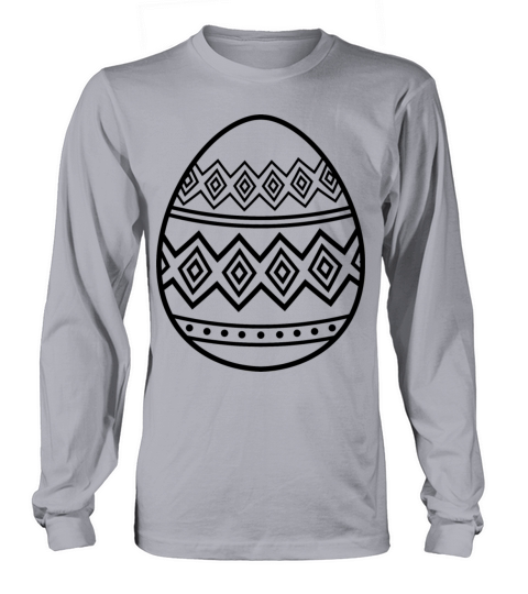Easter Egg Long sleeved Unisex