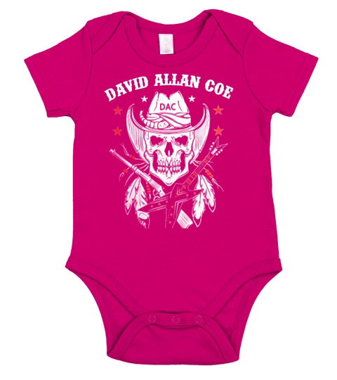 David Allan Coe Short Sleeve Baby One-Piece