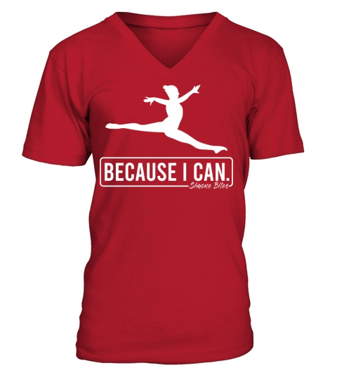 because i can Men's V-Neck T-shirt