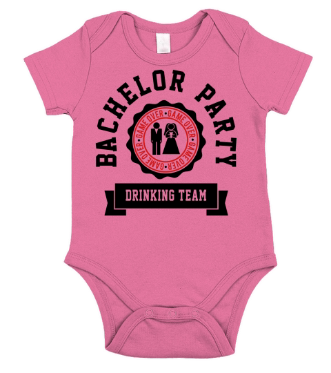 Bachelor Party Drinking Team Short Sleeve Baby One-Piece