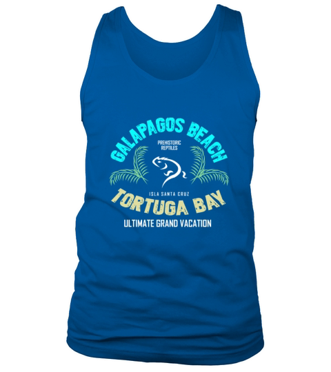 Galapagos Beach Tortuga Bay Santa Cruz Vacation Men's Tank Top