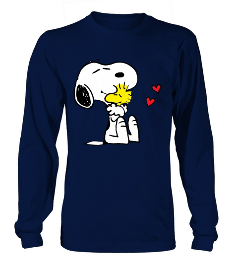 snoopy love Long sleeved Unisex
