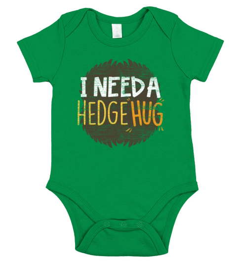 Hedgehog Short Sleeve Baby One-Piece