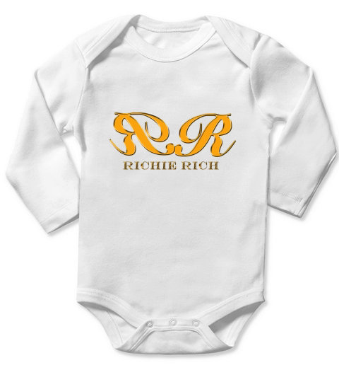 Richie Rich - Baby Onesie Long Sleeve Baby One-Piece