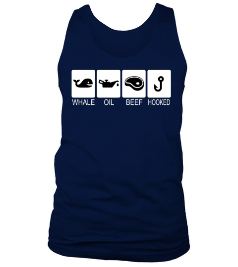 Whale Oil Beef Hooked Men's Tank Top