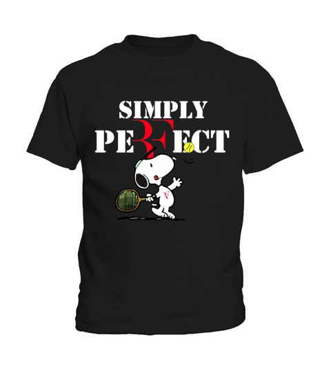 Snoopy Roger Federer Tout simplement parfait chemise débardeur à capuche Kids T-Shirt